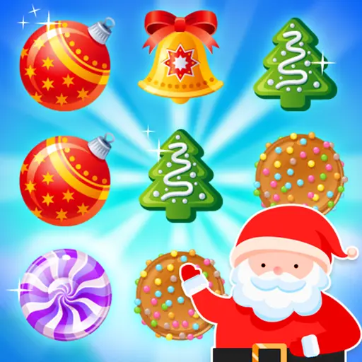 Santa Claus Candy Match